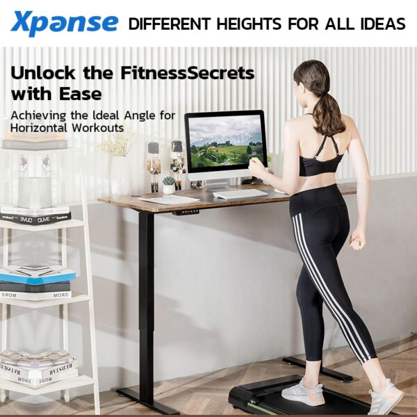 XPANSE โต๊ะทำงานยืดหยุ่นไฟฟ้า ที่เหมาะสมต่อรูปร่างมนุษย์ ใช้ได้สำหรับการทำงาน การเรียนรู้และเล่น - Image 8