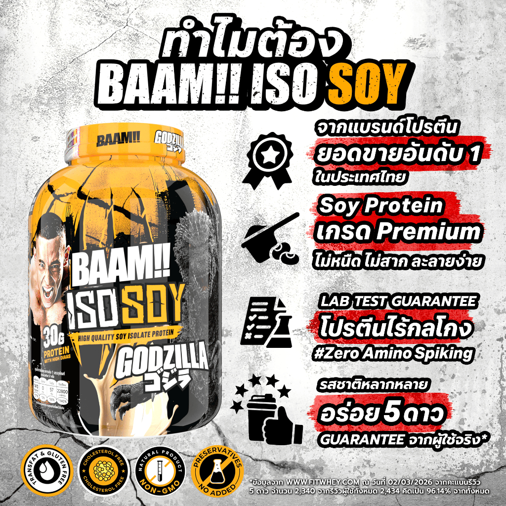 BAAM ISO Soy Protein (5 LB) - Image 2