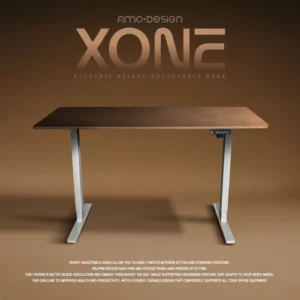 Amo Design Xone Electric Standing Desk โต๊ะทำงาน โต๊ะปรับระดับไฟฟ้า จอ LED มี 2 ขนาด มอเตอร์เดี่ยว